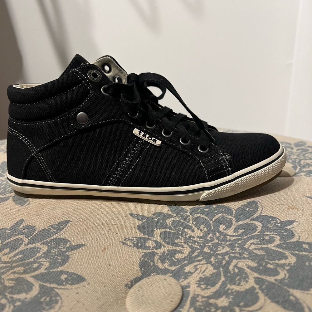 Black sneakers
